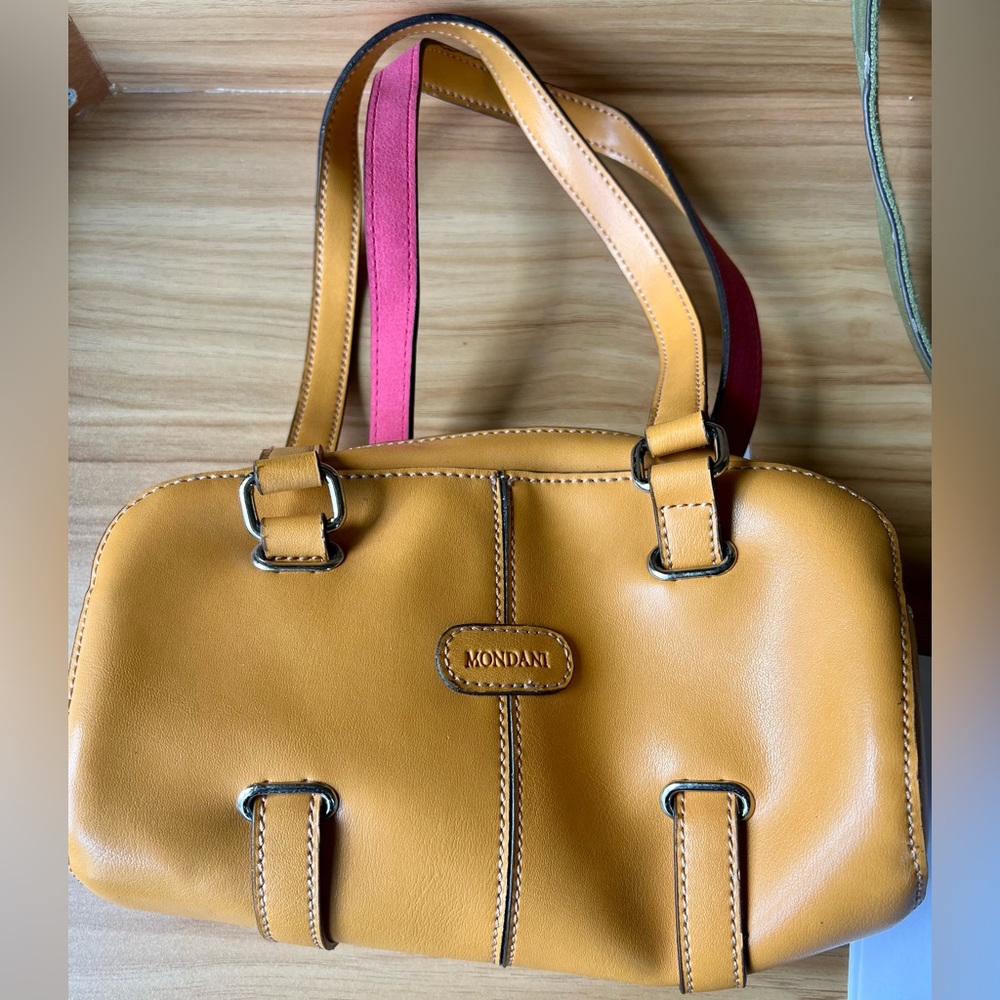 Tan Yellow Mondani Purse
